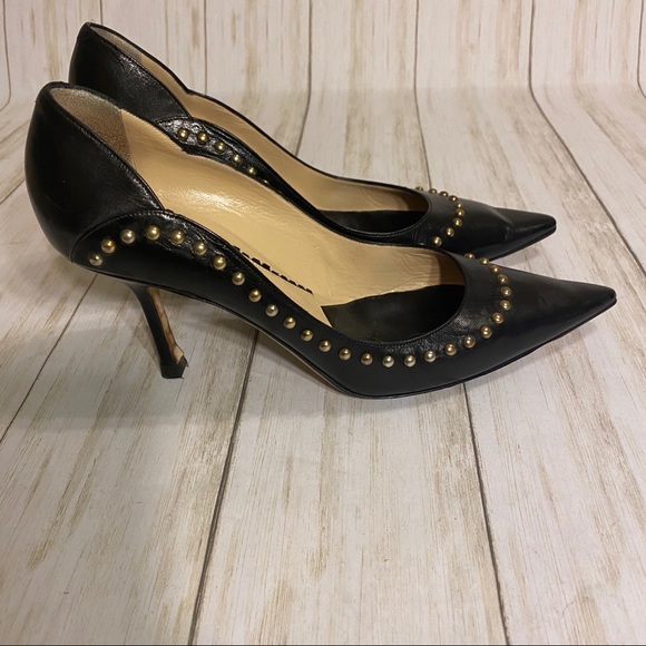 Jimmy Choo Shoes - Jimmy Choo boutique heels with studs size 38.5